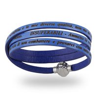 Armband Amen Dame insuperabili in Leder IN06